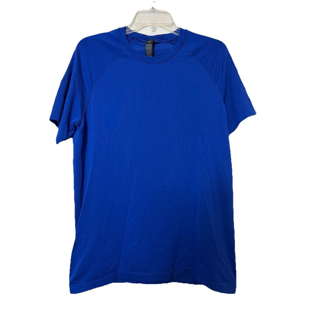 Lululemon Men's Short Sleeve Metal Vent Tech Shirt Bright Blue Worn Once Size M